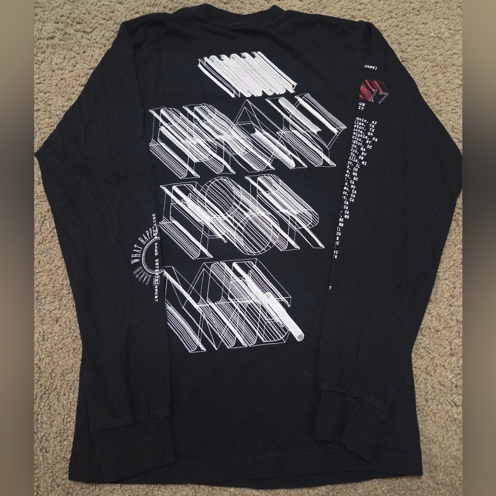 Kendrick Lamar Pray For Me 2017 Tour Long Sleeved Tee